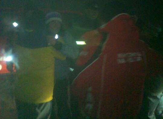 Φωτογραφίες από τη διάσωση στα Γρεβενά