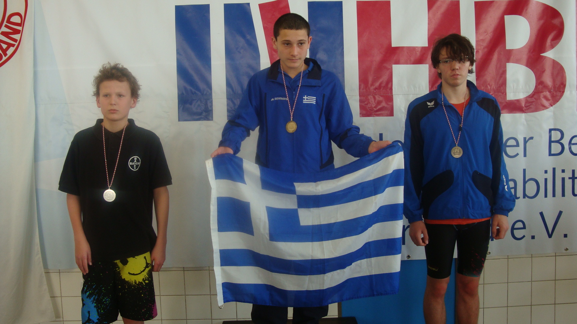 Με μια αγκαλιά μετάλλια