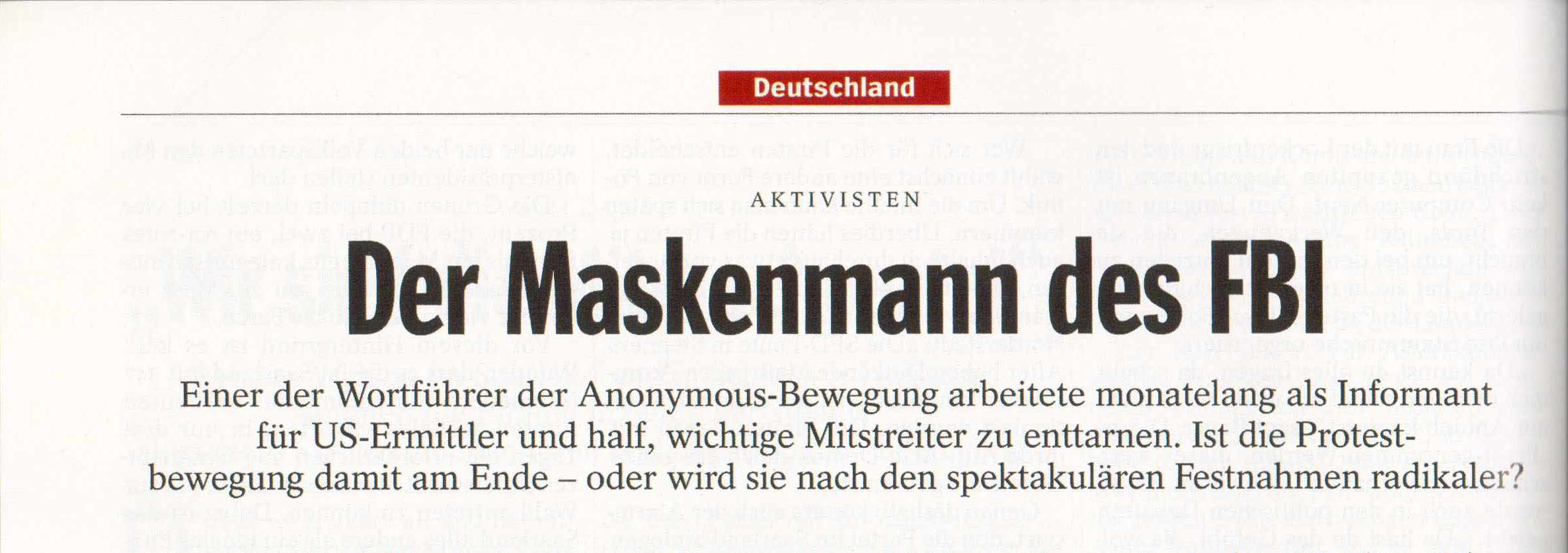 Ο “Anonymous” του FBI