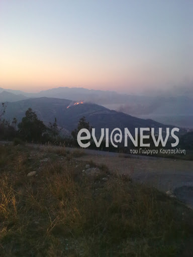 Τώρα-Φωτιά στην Εύβοια