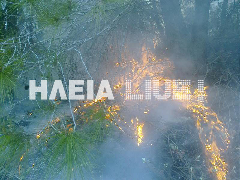 Φωτιά στην Αρχαία Ολυμπία