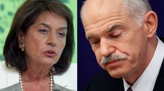 “Σεντράρει” τον Παπανδρέου