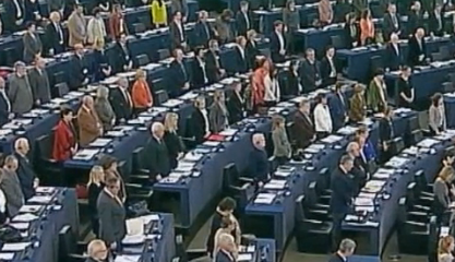 Ενός λεπτού σιγή στο Ευρωκοινοβούλιο