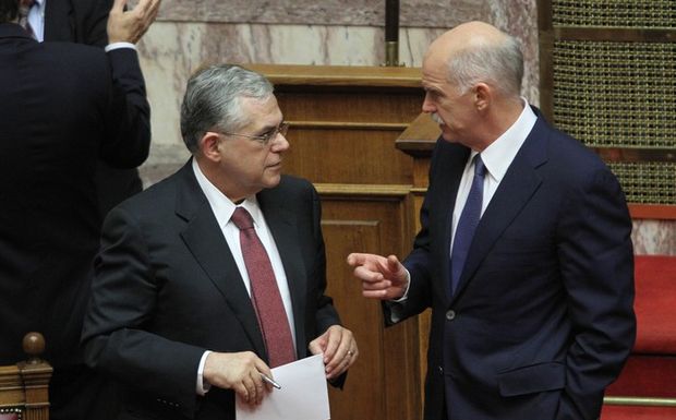 Τώρα- Συνάντηση Παπαδήμου- Παπανδρέου