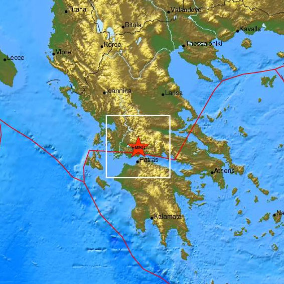 Σεισμός 3 Ρίχτερ πριν από λίγο