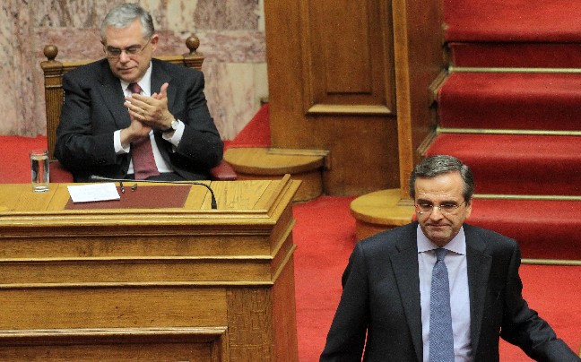 Τώρα-Τα “λένε” Παπαδήμος-Σαμαράς