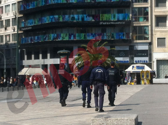 Βίντεο από τη “σκούπα” στο κέντρο