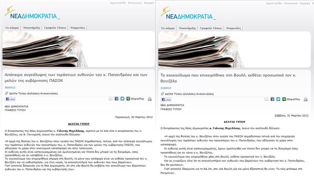 Σταθερός στις απόψεις του…