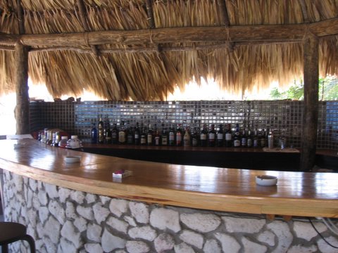 Beach bar… last year