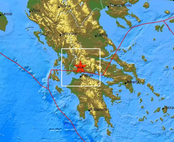 Σεισμός 3,7 Ρίχτερ