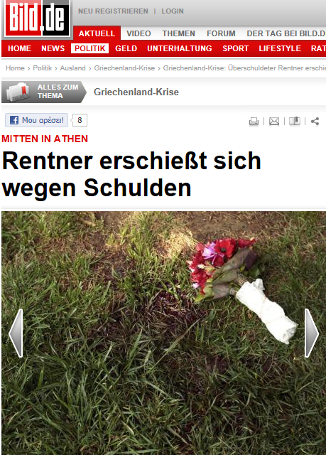 Η Bild για τον συνταξιούχο