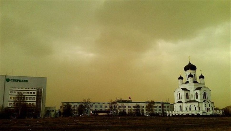 Το σύννεφο που τρόμαξε τη Μόσχα