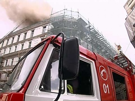 Πυρκαγιά κοντά στο Κρεμλίνο