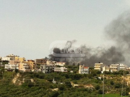 Τώρα-Φωτιά στην Κρήτη