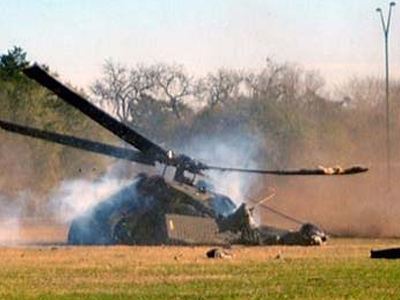 5 νεκροί από συντριβή ελικοπτέρου