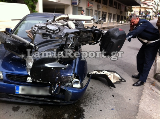 Σοβαρό τροχαίο στη Λαμία