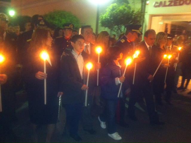 Ο Νικολόπουλος στον επιτάφιο