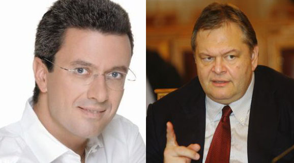 Ο Ευάγγελος Βενιζέλος στον Νίκο Χατζηνικολάου