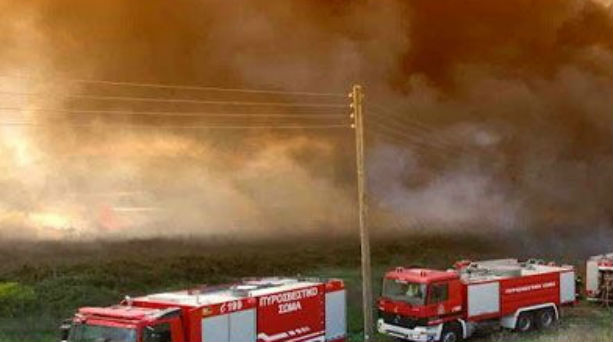 Τώρα – Φωτιά στο Ηράκλειο