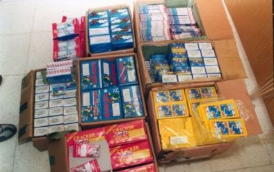 Σύλληψη για κατοχή κροτίδων