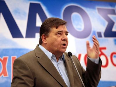 Στο ΣΕΦ ο Καρατζαφέρης