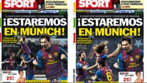 Πρωτοσέλιδο-σοκ για Μπάρτσα