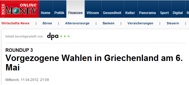 To Focus για τις εκλογές