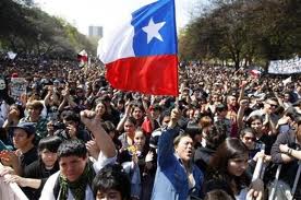Ειρηνική διαδήλωση στη Χιλή