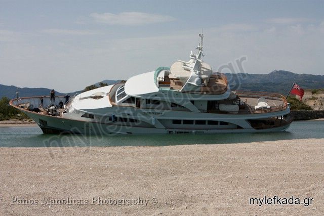 Φωτογραφίες από τη θαλαμηγό