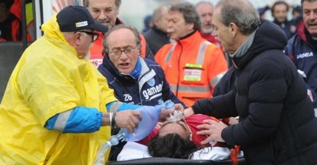 Κατέρρευσε παίκτης της Λιβόρνο