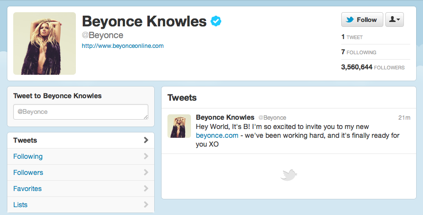 Επιτέλους tweetαρε!