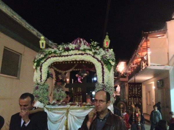 Ο επιτάφιος στη Δήμαινα