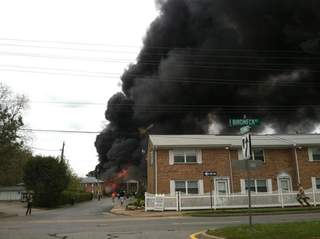 Φωτό από την συντριβή του αεροσκάφους