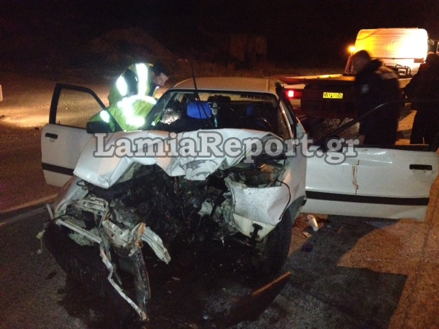 Έπεσε σε κολόνα και μετά σε μάντρα