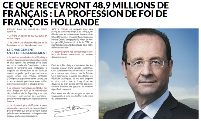Τί υπόσχεται ο Ολάντ