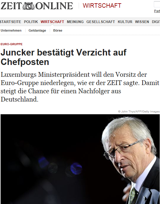 Ο Σόιμπλε διάδοχος του Γιουνκέρ;