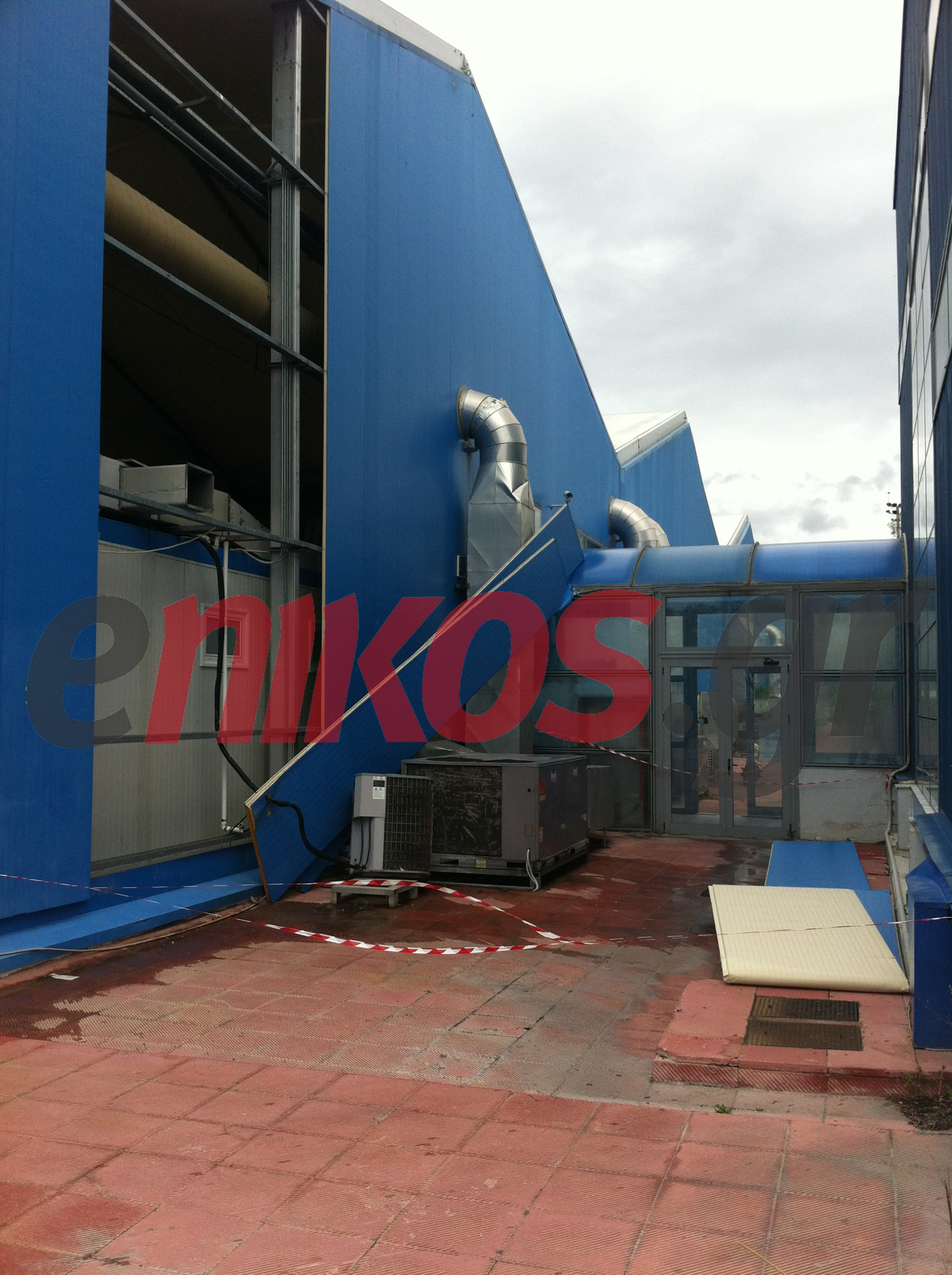 Την πλάκωσαν τα δέντρα