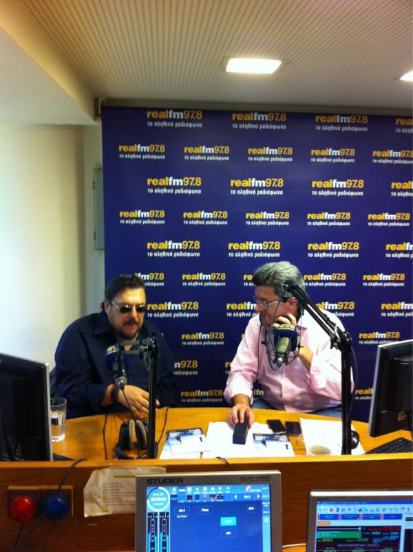 Ο Λ. Μαχαιρίτσας στον Real fm