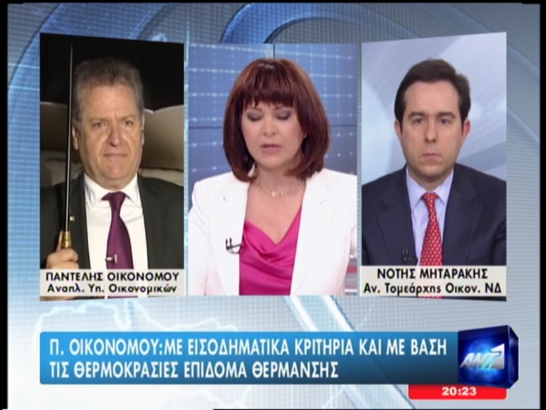 Ήλιος με βροχή στο διπλό του ΑΝΤ1