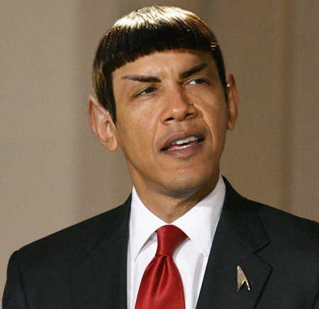 Ο Ομπάμα στο Star Trek(;)