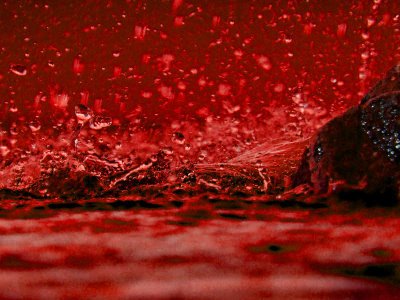 Βροχή με κόκκινη σκόνη