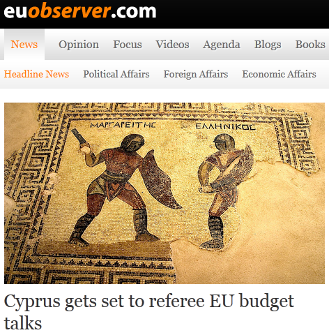 Η Κύπρος στην Προεδρία…