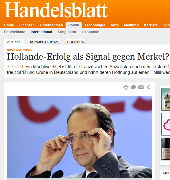 Οι αντι-Μερκελικοί πανηγυρίζουν