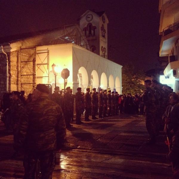 Ο επιτάφιος στην Βέροια