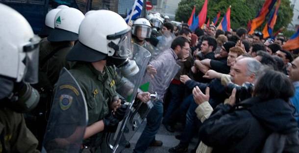 Ένταση στην πορεία των Αρμενίων