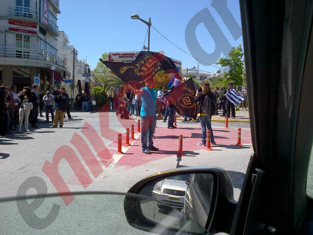 Τώρα-Στο Μαρούσι η Χρυσή Αυγή