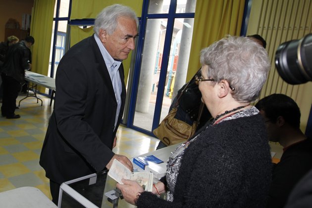 Ψήφισε και ο Στρος Καν