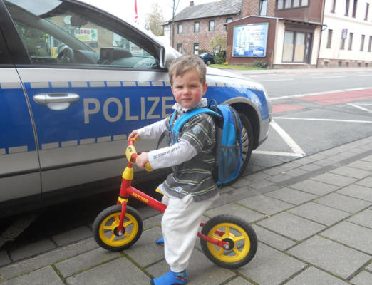 Δύο χρονών και το ‘σκασε