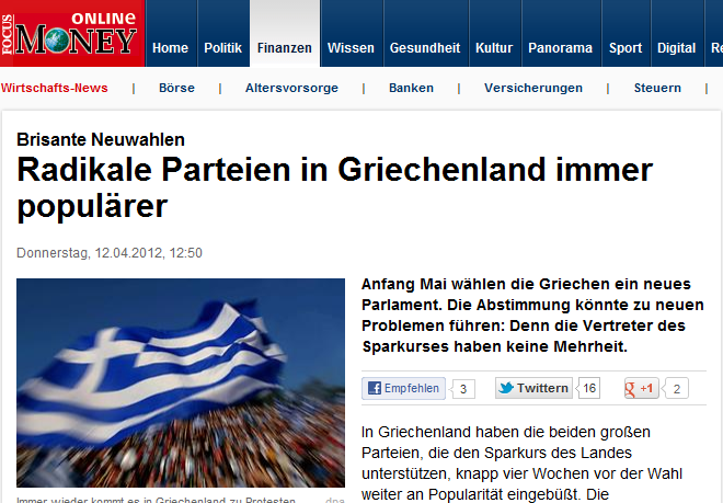 Το Focus για τις εκλογές