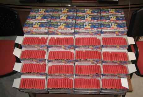 Από κροτίδες… άλλο τίποτα